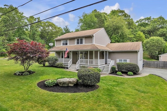 23 Blissdale Ave, Cumberland, RI 02864 - view of front of property with a porch