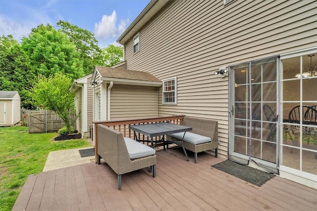 23 Blissdale Ave, Cumberland, RI 02864 - deck with outdoor dining area