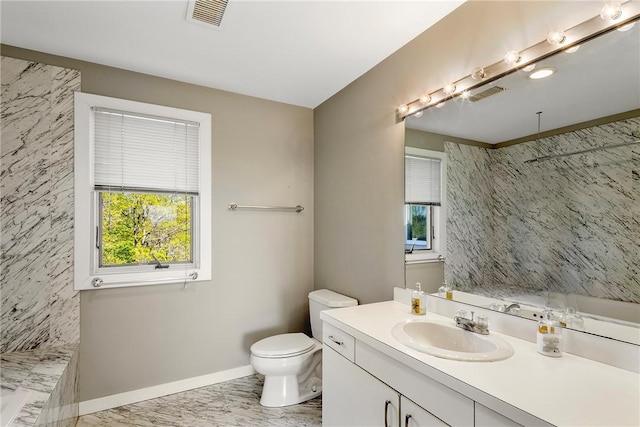 15 Hammersmith Rd Unit 19, Newport, RI 02840 - full bathroom with healthy amount of natural light, vanity, and a shower