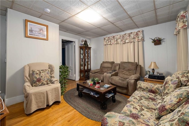 115 Division St, Pawtucket, RI 02860 - living room featuring wood finished floors and baseboards