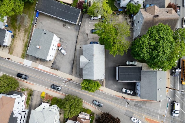 115 Division St, Pawtucket, RI 02860 - drone / aerial view