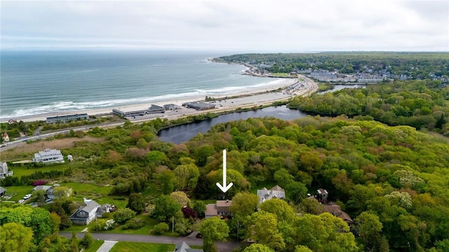 40 Wood Ave, Narragansett, RI 02882 - bird's eye view of a nearby body of water