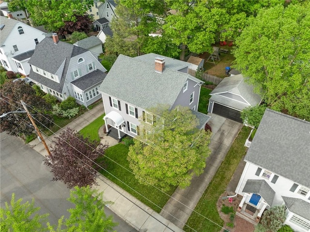 224 Raleigh Ave, Pawtucket, RI 02860 - aerial view of residential area