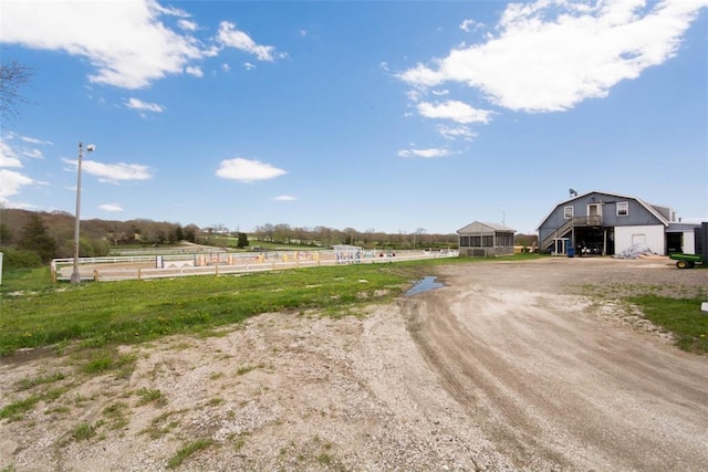 3622 Main Rd, Tiverton, RI 02878 - view of dirt / gravel driveway featuring a rural view