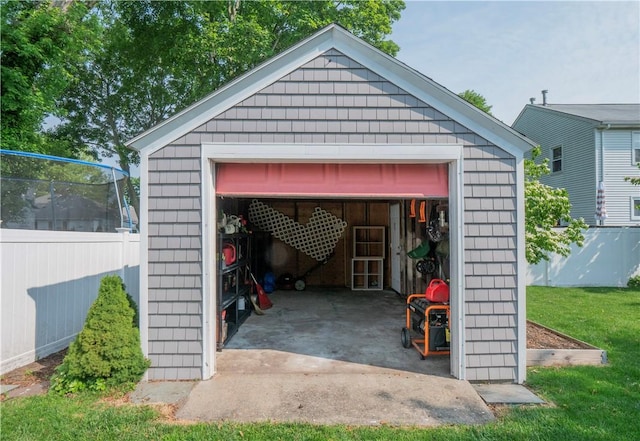 24 Southmayd St, Newport, RI 02840 - view of detached garage