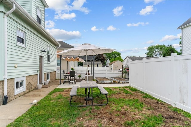 261 Columbus Ave, Pawtucket, RI 02861 - view of yard featuring a patio