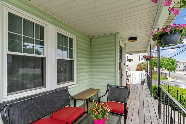 261 Columbus Ave, Pawtucket, RI 02861 - view of wooden porch