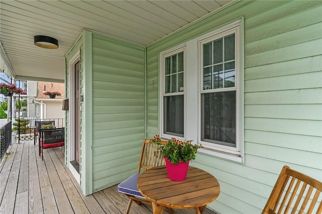 261 Columbus Ave, Pawtucket, RI 02861 - view of wooden porch