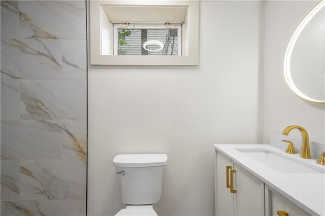 1314 Chalkstone Ave, Providence, RI 02908 - bathroom featuring vanity and toilet