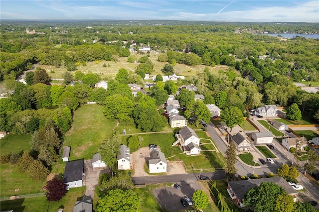 2 Francis St, Coventry, RI 02816 - view of property location featuring a heavily wooded area, nearby suburban area, and a nearby body of water