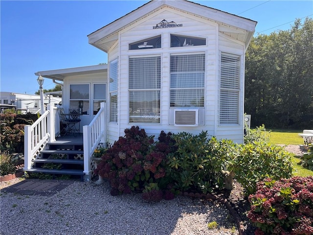 118 Dunns Corner Rd, Westerly, RI 02891 - view of front of house with cooling unit