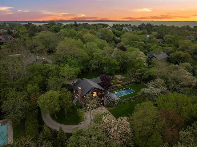 56 Summerfield Ln, Middletown, RI 02842 - drone / aerial view of a large body of water