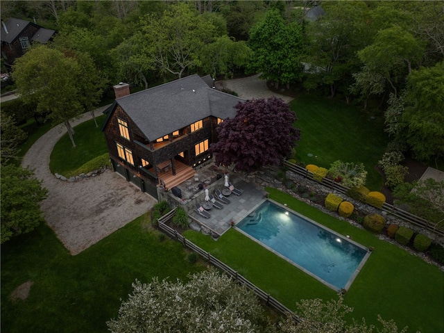 56 Summerfield Ln, Middletown, RI 02842 - view of subject property with a pool