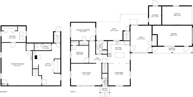 212 S Spruce St, East Providence, RI 02914 - room layout