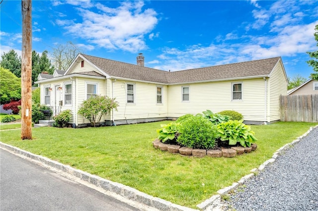 103 Appleton St, Cranston, RI 02910 - view of side of property featuring a chimney