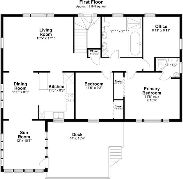 40 Haverhill Ave, North Kingstown, RI 02852 - room layout