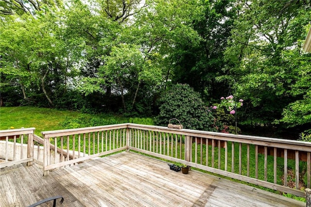 40 Haverhill Ave, North Kingstown, RI 02852 - deck featuring a yard