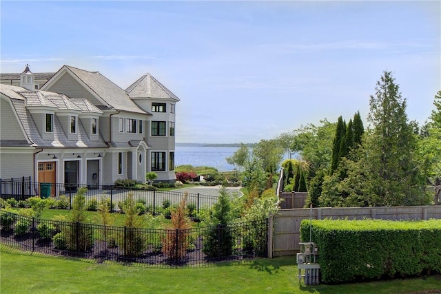 1 Tower Dr Unit 203, Portsmouth, RI 02871 - view of yard featuring a water view