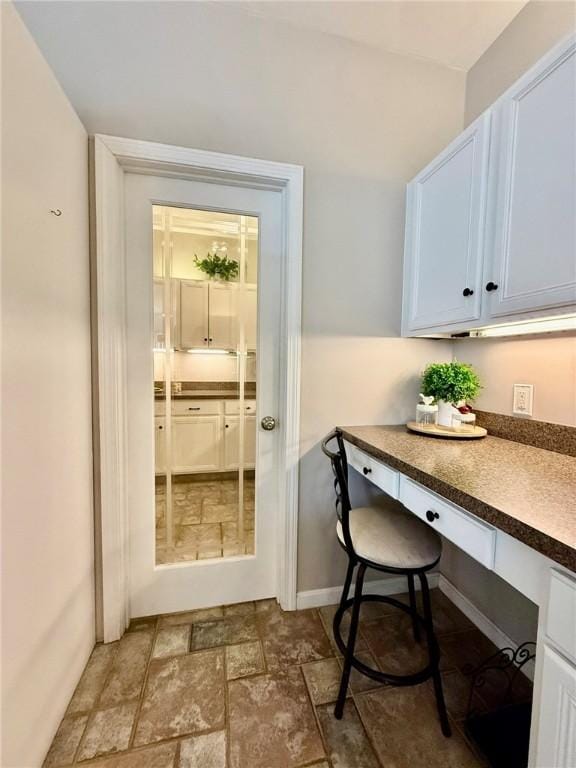 36 Jasmine Cir, North Kingstown, RI 02874 - office with stone finish floors and baseboards