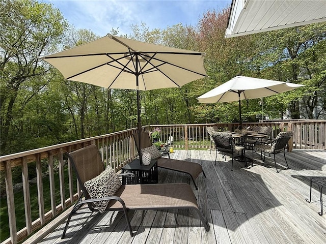 36 Jasmine Cir, North Kingstown, RI 02874 - deck featuring outdoor dining area