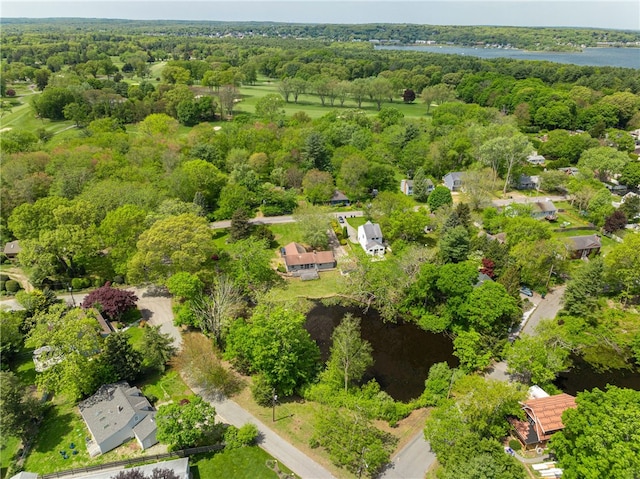 140 Baycliff Dr, Warwick, RI 02818 - aerial view of property's location with a large body of water and nearby suburban area