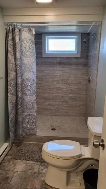 132 Maple Ave, Middletown, RI 02842 - bathroom featuring toilet and a shower stall