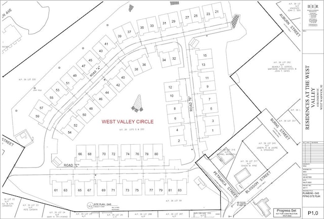 81 W Valley Cir, West Warwick, RI 02893 - parcel map