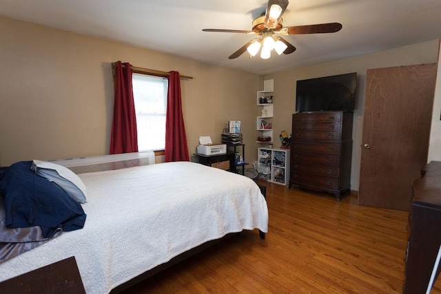 60 Sumach Ave, East Providence, RI 02915 - bedroom featuring wood finished floors and ceiling fan