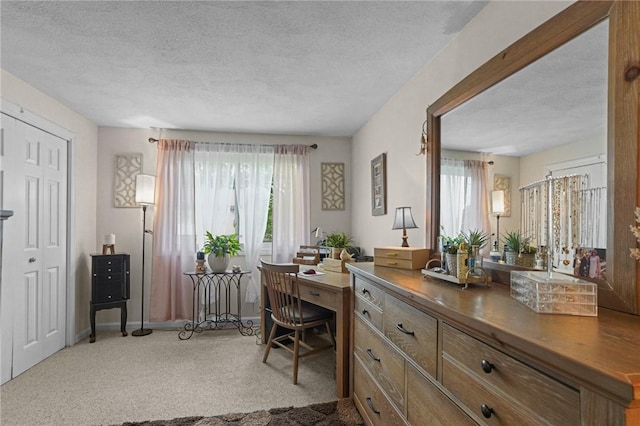 52 Eddy St, North Providence, RI 02911 - office featuring carpet floors and a textured ceiling