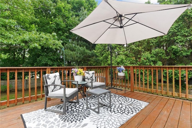 52 Eddy St, North Providence, RI 02911 - view of wooden terrace