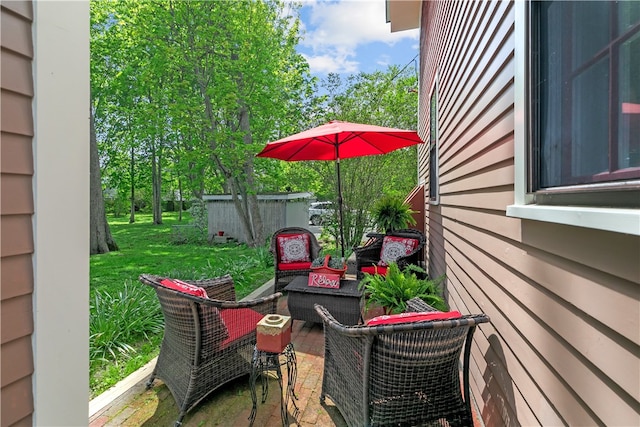 97 Narragansett Ave Unit C4, Newport, RI 02840 - view of patio / terrace with outdoor lounge area