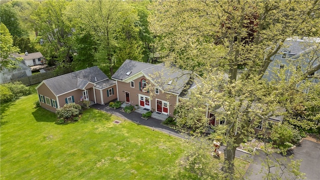 97 Narragansett Ave Unit C4, Newport, RI 02840 - aerial view of property and surrounding area with a forest