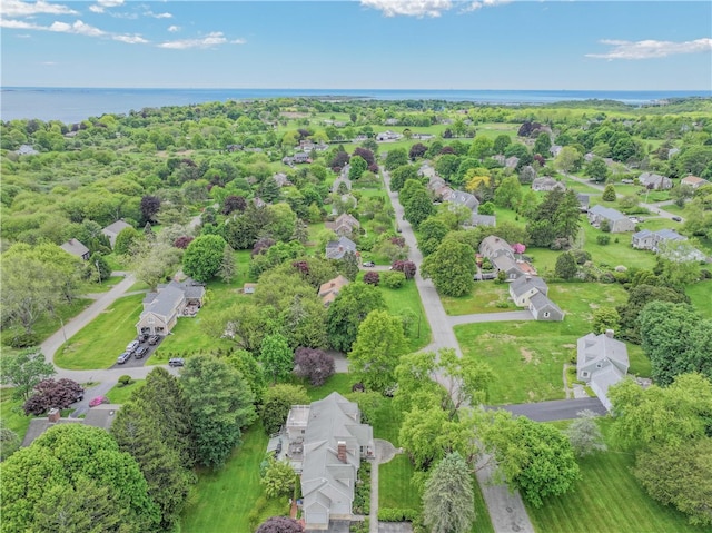 10 Bartlett Rd, Middletown, RI 02842 - aerial perspective of suburban area with a large body of water