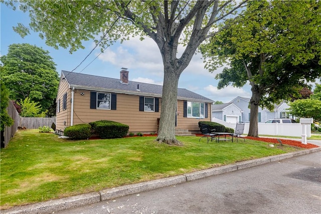 71 Julian St, Pawtucket, RI 02861 - view of front of property featuring a chimney