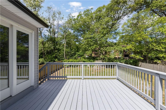 99 Scranton Ave, Warwick, RI 02888 - view of wooden terrace