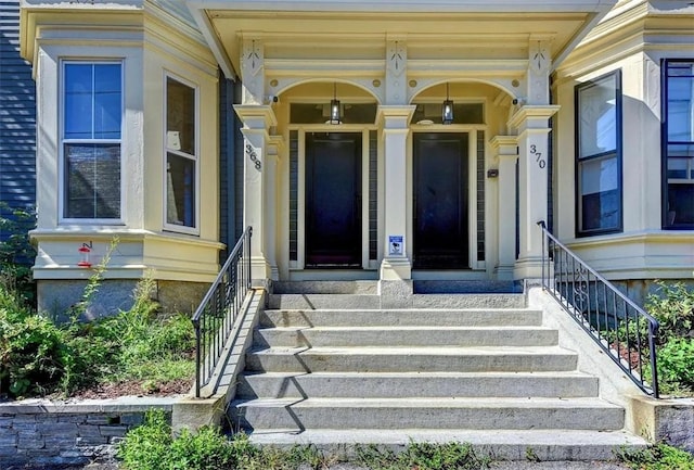 368 Thayer St Unit 2, Providence, RI 02906 - property entrance featuring a porch