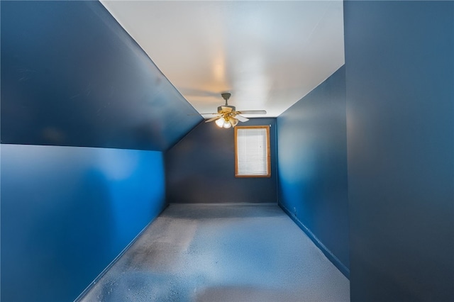 34 Bates Ave, Coventry, RI 02816 - additional living space with a ceiling fan and lofted ceiling