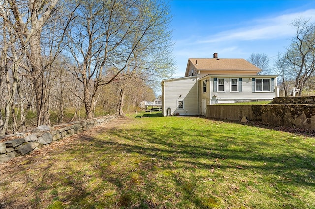 34 Bates Ave, Coventry, RI 02816 - view of yard