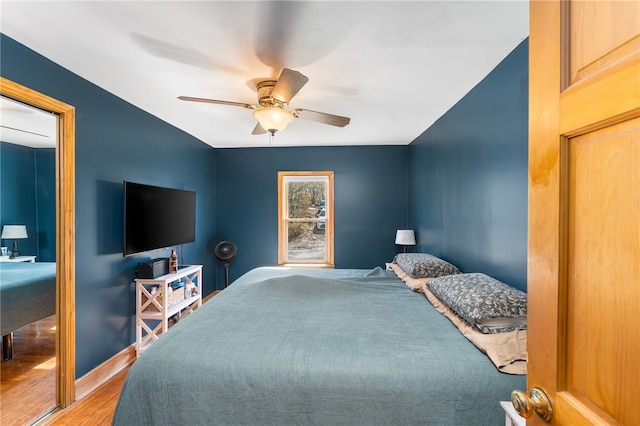 34 Bates Ave, Coventry, RI 02816 - bedroom with wood finished floors and ceiling fan