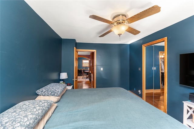 34 Bates Ave, Coventry, RI 02816 - bedroom with ceiling fan