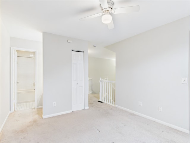 626 Smithfield Rd Unit 909, North Providence, RI 02904 - unfurnished room featuring light colored carpet, a ceiling fan, and baseboards