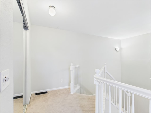 626 Smithfield Rd Unit 909, North Providence, RI 02904 - hall with an upstairs landing, carpet, and baseboards