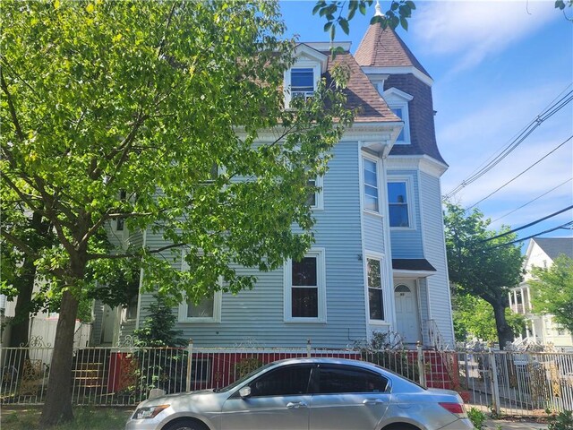 95 Congress Ave, Providence, RI 02907 - view of front facade with roof with shingles
