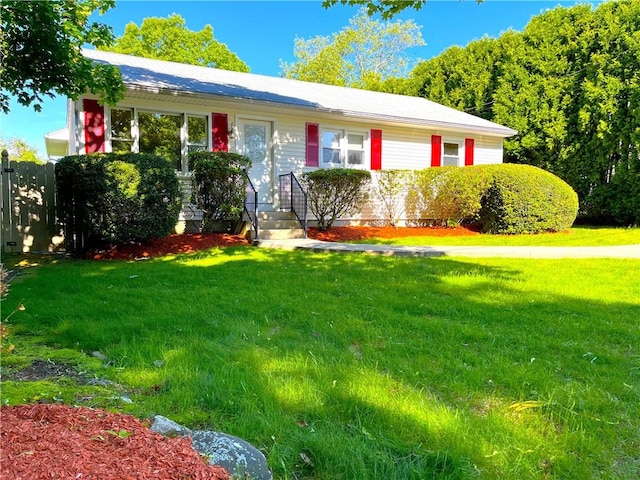10 Cavalier Rd, Narragansett, RI 02882 - view of single story home
