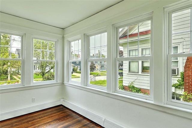 77 Glen Ave, Cranston, RI 02905 - unfurnished sunroom featuring healthy amount of natural light and wood finished floors