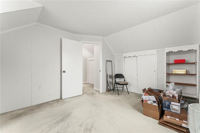 12 Arlington St, Westerly, RI 02891 - bonus room with vaulted ceiling and carpet flooring