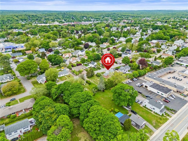 12 Arlington St, Westerly, RI 02891 - bird's eye view