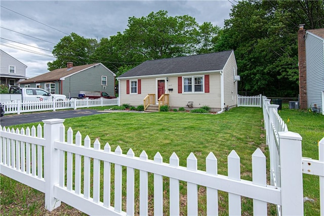 417 Privilege St, Woonsocket, RI 02895 - view of front of property with central AC