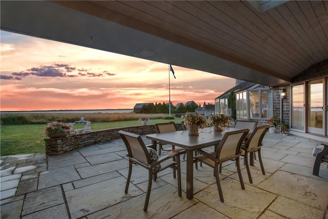 61 Baileys Ledge Rd, Little Compton, RI 02837 - view of patio / terrace featuring outdoor dining area