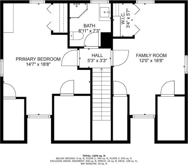 45 Nichols Rd, North Kingstown, RI 02852 - room layout